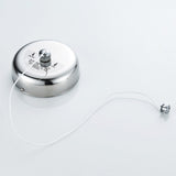 Maxbell 3-meters Retractable Clothesline Adjustable Clothes Drying Line  Silver