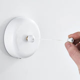 Maxbell 3-meters Retractable Clothesline Adjustable Clothes Drying Line  White