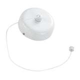 Maxbell 3-meters Retractable Clothesline Adjustable Clothes Drying Line  White