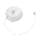 Maxbell 3-meters Retractable Clothesline Adjustable Clothes Drying Line  White