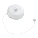 Maxbell 3-meters Retractable Clothesline Adjustable Clothes Drying Line  White