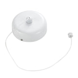 Maxbell 3-meters Retractable Clothesline Adjustable Clothes Drying Line  White