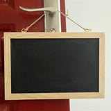 Maxbell Wooden Chalkboard Blackboard Message Boards Store Decor 30x20cm Single Side