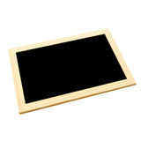 Maxbell Wooden Chalkboard Blackboard Message Boards Store Decor 30x20cm Single Side