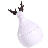 Maxbell Antlers Portable Home Kitchen Storage Container Jar with Lid for Coffee Tea