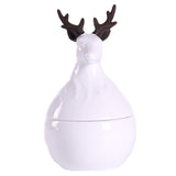 Maxbell Antlers Portable Home Kitchen Storage Container Jar with Lid for Coffee Tea