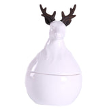 Maxbell Antlers Portable Home Kitchen Storage Container Jar with Lid for Coffee Tea