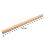 Maxbell Magnet Wooden Picture Frame DIY Photo Poster Painting Hanger 40cm Ramin Wood