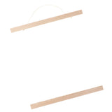 Maxbell Magnet Wooden Picture Frame DIY Photo Poster Painting Hanger 30cm Ramin Wood