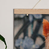 Maxbell Magnet Wooden Picture Frame DIY Photo Poster Painting Hanger 30cm Ramin Wood
