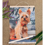 Maxbell Magnet Wooden Picture Frame DIY Photo Poster Painting Hanger 30cm Ramin Wood