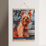 Maxbell Magnet Wooden Picture Frame DIY Photo Poster Painting Hanger 30cm Ramin Wood