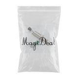 Maxbell Kick Down Foot Operated Door Stop Zinc Alloy Stopper Prop Stay Silver