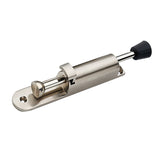 Maxbell Kick Down Foot Operated Door Stop Zinc Alloy Stopper Prop Stay Silver