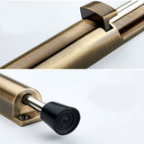 Maxbell Kick Down Foot Operated Door Stop Zinc Alloy Stopper Prop Stay Bronze
