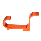 Maxbell Colorful Wall Mounted Double Hook Hat Coat Clothes Holder Hanger  Orange