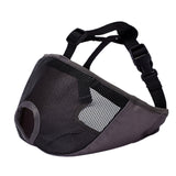 Maxbell Pet Dog Anti-biting Muzzle Cover Puppy Muzzle Face Mask Grooming Tools Gray - L