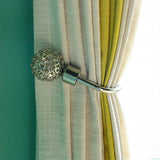 Maxbell Fashionable Hollowed-Out Design U Shape Curtain Tieback Hook Silver