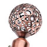 Maxbell Fashionable Hollowed-Out Design U Shape Curtain Tieback Hook Copper