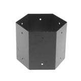 Maxbell Hexagon Ceiling Light Shade Cover Pendant Lampshade Black - without Lamp Line