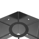 Maxbell Hexagon Ceiling Light Shade Cover Pendant Lampshade Black - without Lamp Line