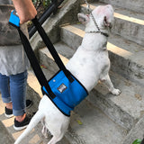 Maxbell Dog Lift Harness Mobility Lifting Aid Support Harness with Handle L Blue