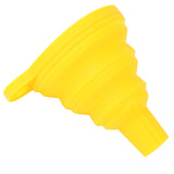 Maxbell Folding Retractable Funnel Household Silicone Oil Leak Kitchen Small Liquid Yellow