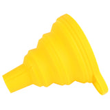 Maxbell Folding Retractable Funnel Household Silicone Oil Leak Kitchen Small Liquid Yellow