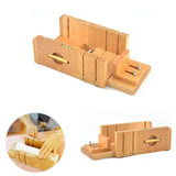 Maxbell Pine Wood Box Loaf Handmade Soap Cutter Precision Cutting Trimming Tools