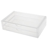 Maxbell Acrylic Jewelry Makeup Cosmetic Organizer Case Display Holder Box 2 Drawers