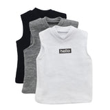 Maxbell 1/6 Scale Men's Vest Tank Top for 12 inch Male Action Figure Accessory White