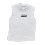 Maxbell 1/6 Scale Men's Vest Tank Top for 12 inch Male Action Figure Accessory White