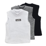 Maxbell 1/6 Scale Men's Vest Tank Top for 12 inch Male Action Figure Accessory White