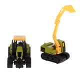 Maxbell Alloy Model Car Diecast Vehicle Toy for Baby Kids Educational Birthday Gifts B