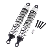 Maxbell Metal Rear Shock Absorber Upgrade Parts for Wltoys 12428 Feiyue FY-03 Silver