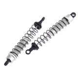 Maxbell Metal Rear Shock Absorber Upgrade Parts for Wltoys 12428 Feiyue FY-03 Silver