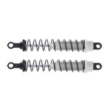 Maxbell Metal Rear Shock Absorber Upgrade Parts for Wltoys 12428 Feiyue FY-03 Silver