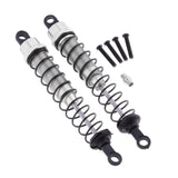 Maxbell Metal Rear Shock Absorber Upgrade Parts for Wltoys 12428 Feiyue FY-03 Silver