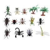 Maxbell Simulation Animal Action Figure Plastic Model Kids Toy Gifts Insects