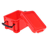 Maxbell 1/6 Soldier Accessories Parts Storage Box Small Parts Container Box Red