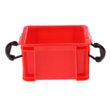 Maxbell 1/6 Soldier Accessories Parts Storage Box Small Parts Container Box Red