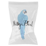 Maxbell Realistic Animal Parrot Figure for Home Garden Statues Lawn Decoration Blue