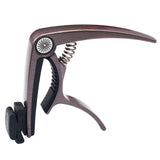 Maxbell Guitar Capo with Pick Holder for Acoustic Electric Folk Guitar Parts Purple