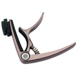 Maxbell Guitar Capo with Pick Holder for Acoustic Electric Folk Guitar Parts Purple