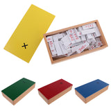 Maxbell Wooden Montessori Maths Material - Math Learning Educational Toy Division