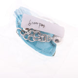 Maxbell Diamante Animal Eye Pendant Metal Key Ring Bag Decoration