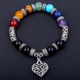 Maxbell Colorful Stone Handmade Yoga Bracelet Fashion Ornaments Lady Jewelry 2