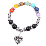 Maxbell Colorful Stone Handmade Yoga Bracelet Fashion Ornaments Lady Jewelry 2