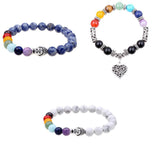 Maxbell Colorful Stone Handmade Yoga Bracelet Fashion Ornaments Lady Jewelry 2