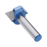 Maxbell 8mm Router CNC Engraving Woodworking V Groove Bottom Cleaning Bit 8x19mm